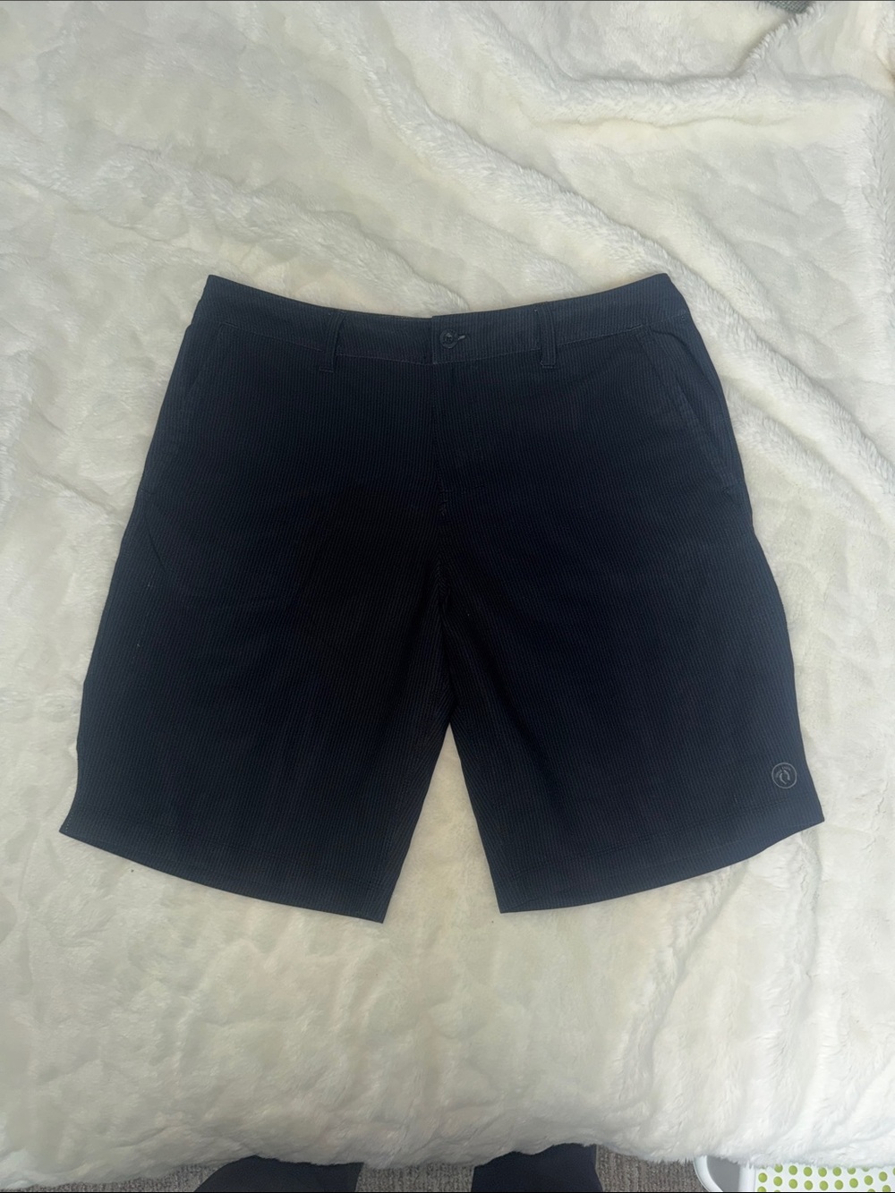 Hang Ten Black Men's Flat Front Board Shorts